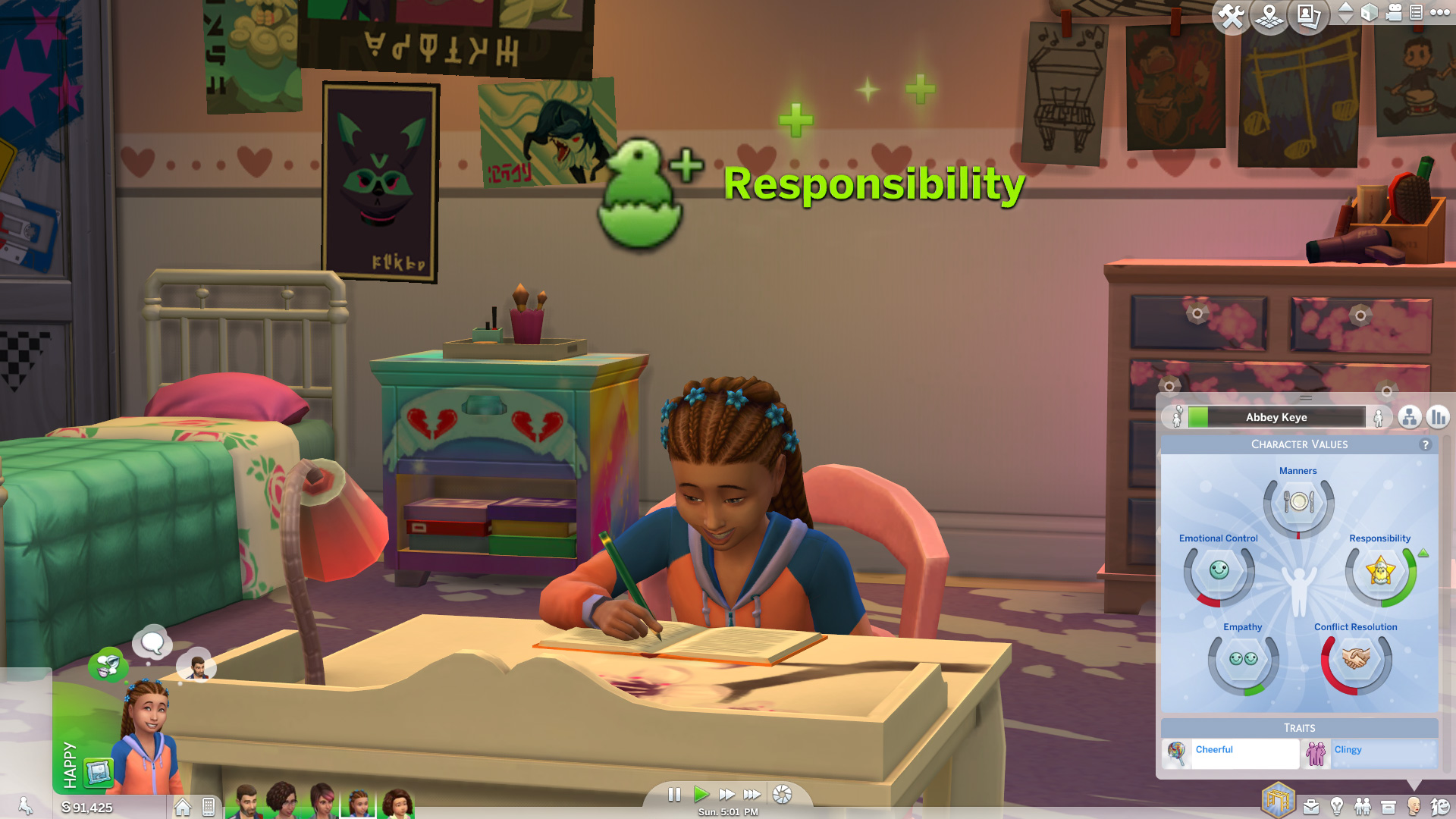 Learn All About Character Values In The Sims 4 Parenthood Game